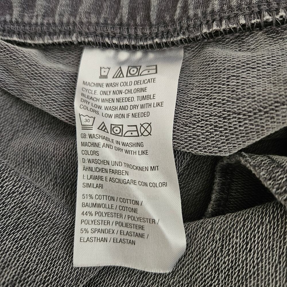 AnyBody Beach Wash French Terry Solid Cropped Pant Gray 3X NWT - Picture 8 of 9